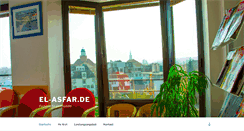 Desktop Screenshot of el-asfar.de
